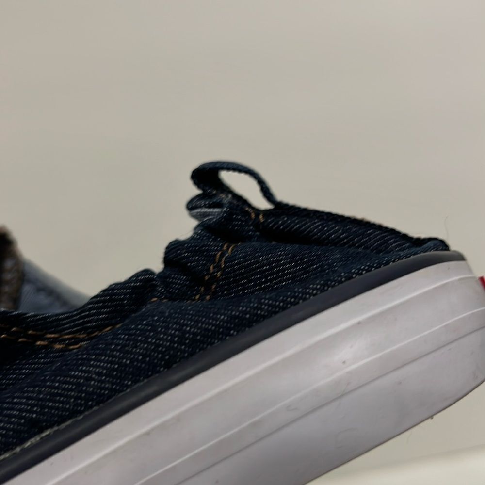 Levi’s Blue Denim‎ Slip On Lace Up Sneaker Shoes Size 8.5 - Picture 12 of 14